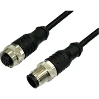 Bkl Electronic 2702004 Sensor/actuator aansluitkabel M12 Aantal polen (sensoren): 4 Koppeling, recht 5 m 1 stuk(s) Piece