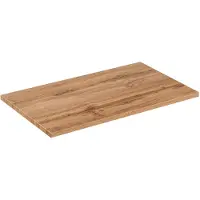 Comad Xilo Wotan FSC wastafel toppaneel 80cm eiken