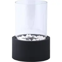 Esschert Design Ronde Bioethanol Haard Transparant transparant Glas Esschert