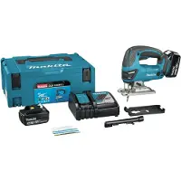 Makita DJV180RTJ 18V Li-Ion Accu Decoupeerzaag Set (2x 5.0Ah Accu) In Mbox - D-greep - Variabel