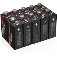 Ansmann Industrial 9V / 6LR61 / E-Block Alkaline Batterij (10 stuks)