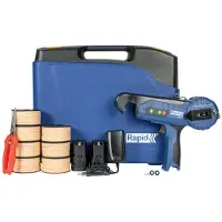 Rapid BHX50 Accubindmachine | 14,4V | 2 x 2,5 Ah accu + snellader | Incl. 8 spoelen met binddraad | In koffer 5001596