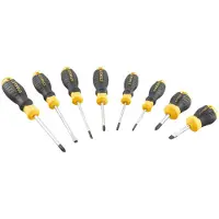 Stanley STHT16167-0 CUSHION GRIP Schroevendraaierset PH / Standaard / Parallel - 8-delig