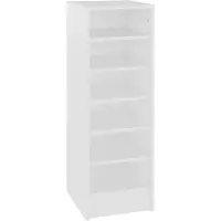 vidaXL Schoenenkast 31,5x35x90 cm bewerkt hout wit