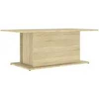 vidaXL Salontafel 102x55,5x40 cm bewerkt hout sonoma eikenkleurig