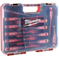 Milwaukee SCHROEVENDRAAIERSET VDE TRI-LOBE SL/PH/PZ/TX (12-DELIG)