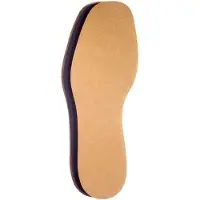Solos Lederen opvulzool met 4mm latex dempende ondergrond maat 43