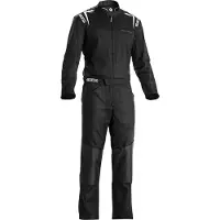 Sparco MS-4 Monteursoverall - Zwart - Maat M