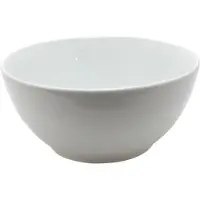 Svenska Living Kommetjes/schaaltjes - dessert/ontbijt/soep - Aardewerk - D18 x 8 cm - wit