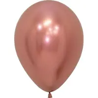 Sempertex ballonnen Reflex Rosegold | 50 stuks | 12 inch | 30cm