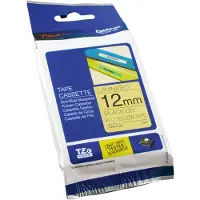 Brother Tape TZe-C31 Zwart op geel (12 mm)