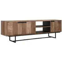 DTP Home Odeon tv-meubel teakhout 200x40x60cm