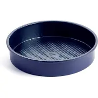 Blue Diamond Cakevorm 22cm - PFAS-vrije antikleeflaag - Keramische baklaag - Ovenbestendig tot 230°C - Rond - Blauw