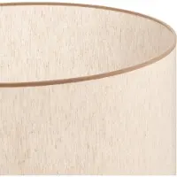 Duolla Lampenkap Roller ecru/beige Ø 50 cm hoogte 24, crème / amber, Textiel / Stof / Zijde