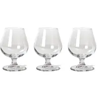 Gerimport Set van 6x stuks Cognac/likeur glazen 250 ml - Cognacglazen
