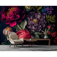 Consalnet Vliesbehang - Fotobehang - Bloemen - Planten - Rozen - Boeket - 416x254 cm