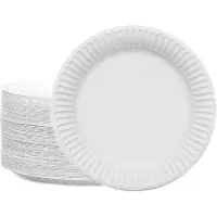 Sarcia.eu Papieren borden wit 18cm ECO (100 stuks)