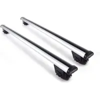 Farad Dakdragers geschikt voor Alfa Romeo Stelvio vanaf 2017 gesloten dakrailing – Aluminium –100kg laadvermogen – Merk