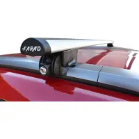 Farad Dakdragers geschikt voor BMW X6 F16 2015 t/m 2019 gesloten dakrailing – Aluminium –100kg laadvermogen – Merk