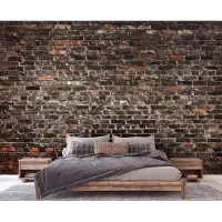 Consalnet Vliesbehang - Fotobehang - Stenen - Muur - Bakstenen - Urban - 70x104 cm (Hoogte x Lengte)
