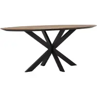 DTP Home Timeless eettafel ovaal teakhout 200x100x78cm