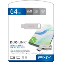 PNY PenDrive Duo Link 64GB USB 3.2/USB 3.2 Typ-C