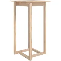 vidaXL Barkruk, 60x60x110 cm, massief grenenhout