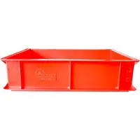 Genus dei | Kleine deegkrat voor pizzadeeg (40x30x10cm) - ROOD