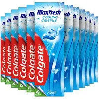 Colgate 12x Tandpasta Max Fresh Cooling Crystals 75 Ml