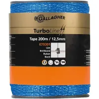 Gallagher TurboLine lint 12,5mm blauw 200m - 079391 079391