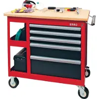 Erro Storage "Elite" Rolwagen met 5 laden 1715005