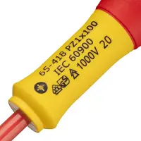 Stanley schroevendraaier FatMax kruiskop 1000V PZ1 x 100mm