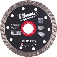Milwaukee Disque diamant universel DUT diamètre 125mm coupe turbo 4932399527