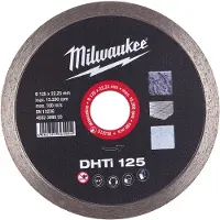 Milwaukee DIAMANTSLIJPSCHIJF KERAMIEK DHTI 125 MM