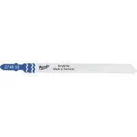 Milwaukee Pack de 5 lames scie sauteuse métal 105 mm denture de 2 mm Bi-metal 4932274653