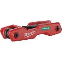 Milwaukee TX-klapmoersleutelset 8-delig ( 4932480979 ) Torx TX 9 tot TX 40