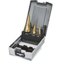 Makita Boorbitje, D-41872 STAPPENBOORSET SPIRAALBLIK 4-12, 4-20, 4-32MM (4-20 mm, 4-12 mm, Ø 4-32 mm)