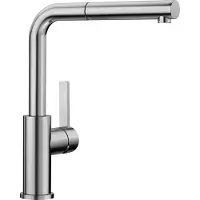 BLANCO Lanora-S roestvrij staal geborsteld/inox brossé
