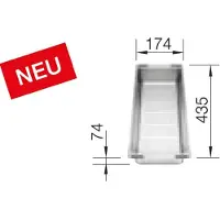 BLANCO Bakje rvs (voor Silgranit)