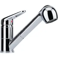 Franke - Keukenkraan FC 9547.031, met uittrekbare sproeikop en straalschakelaar, chroom 115.0347.111