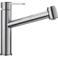 BLANCO Ambis-S roestvrij staal geborsteld/inox brossé