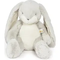 Sophie La Girafe Bunnies By The Bay Nibble Konijn - Knuffeldier - Geborduurde details - 38 cm - Grijs