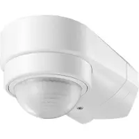 ORNO Bewegingssensor 240st. IP65, 1200 W, 2 sensoren, 3 montagemogelijkheden, wit