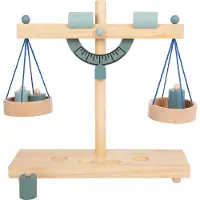 Small Foot - Houten Weegschaal met Gewichten, 5dlg.
