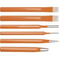 Neo Tools Gereedschapsset met 6 stuks: ponsen en beitels, 33-061