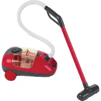 Klein Toys Vileda speelgoedstofzuiger - incl. zuig- en geluidseffecten - 29x17x15 cm - rood zwart