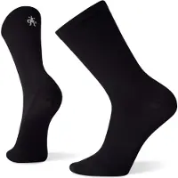 Smartwool Sok Unisex Hike Classic Edition Zero Cushion Liner Crew Socks Black-M