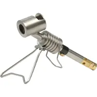 Sievert Promatic 700301 - Brander en windkap - Titanium - 140 g/h gasverbruik