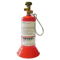 Sievert Karweifles - Propaanfles 0.42kg - Veiligheidsventiel - Oranje