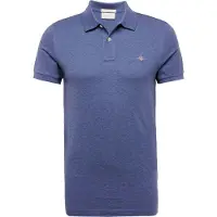 Gant Shirt royal blue/koningsblauw / lichtgrijs / rood / wit